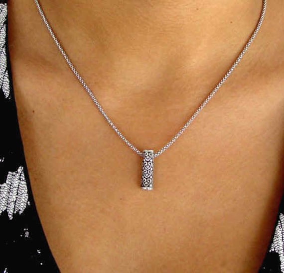 Heart Column Keepsake Pendant - Etsy