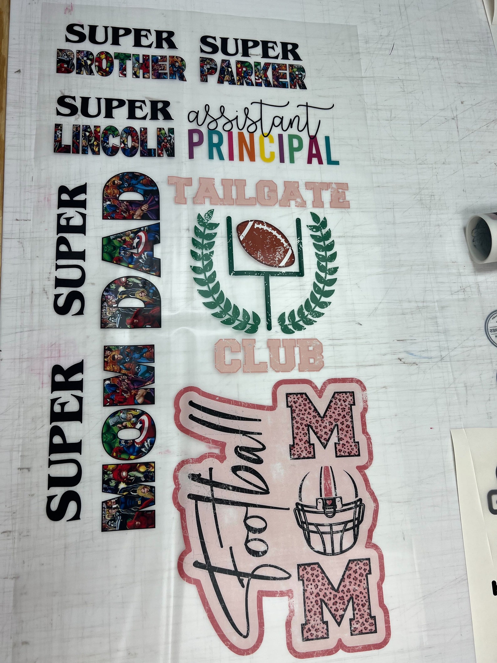 Custom DTF Transfers Full Color Heat Transfer Wholesale Etsy