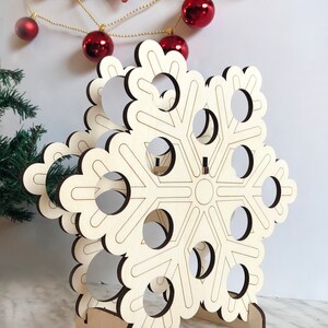 Snowflake Christmas Wine and Spirit Advent Calendar 12 Days Countdown image 3