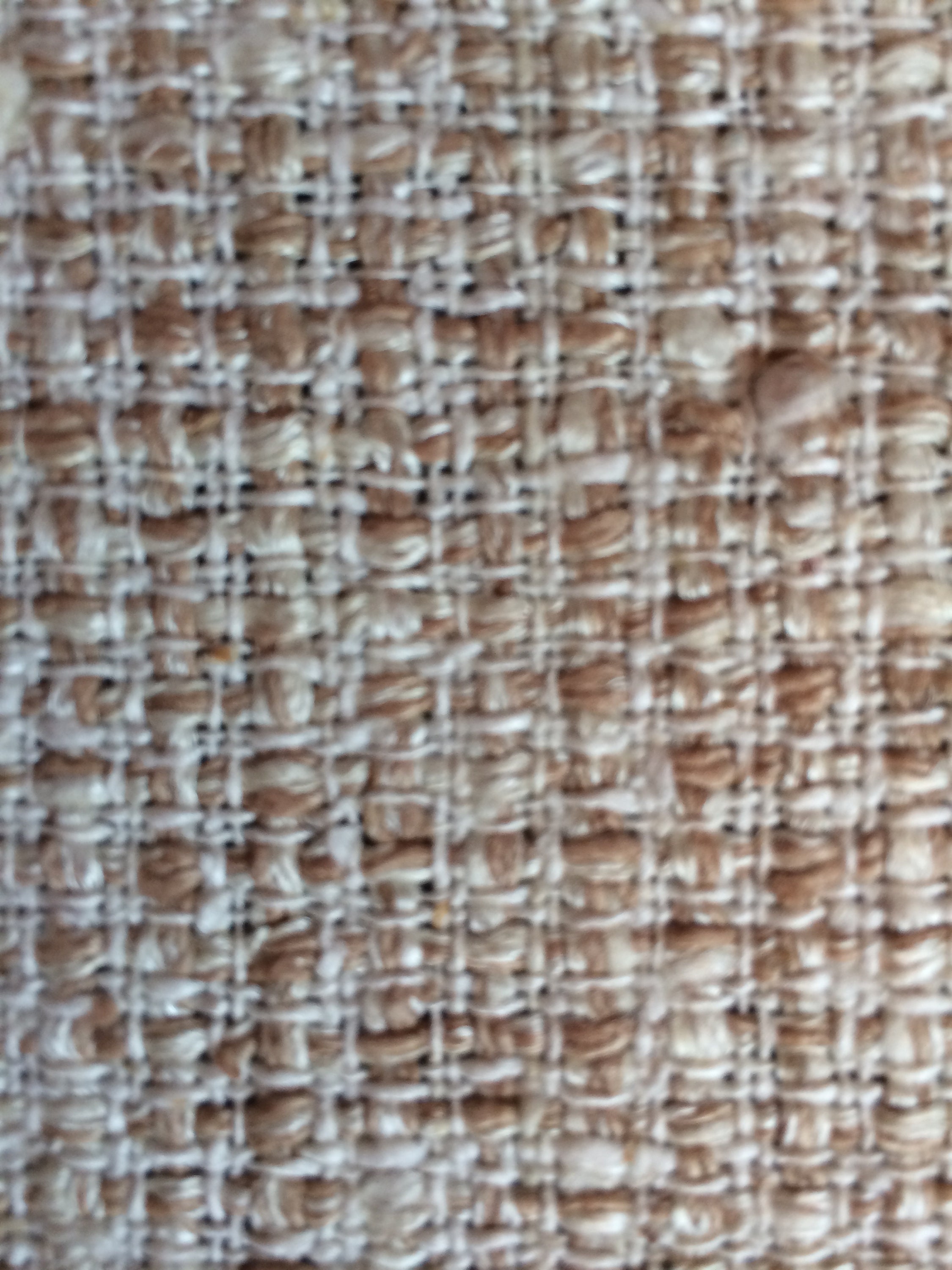 Silk Tweed Noil Silk Nature Color Beige, Light Brown Bourette Silk - Etsy