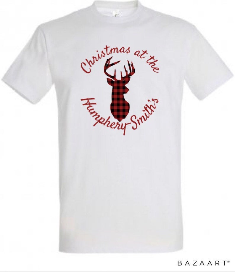 tshirts stag Matching family Christmas at the ......