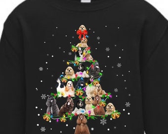 christmas jumper spaniel