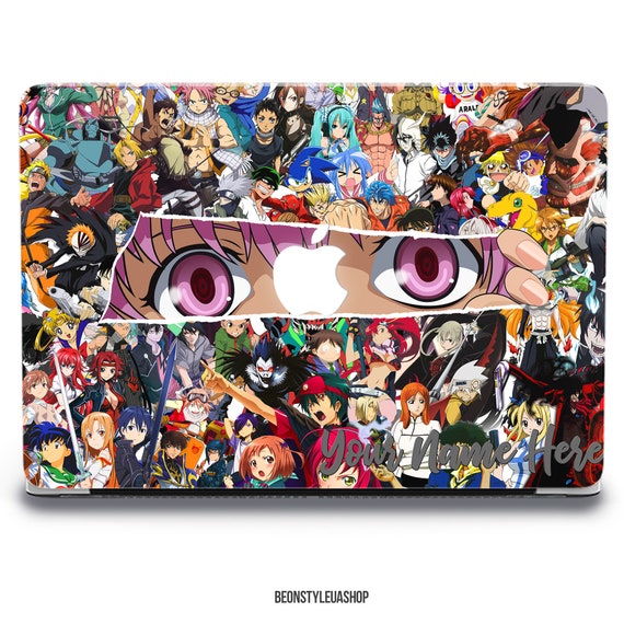 anime macbook air case