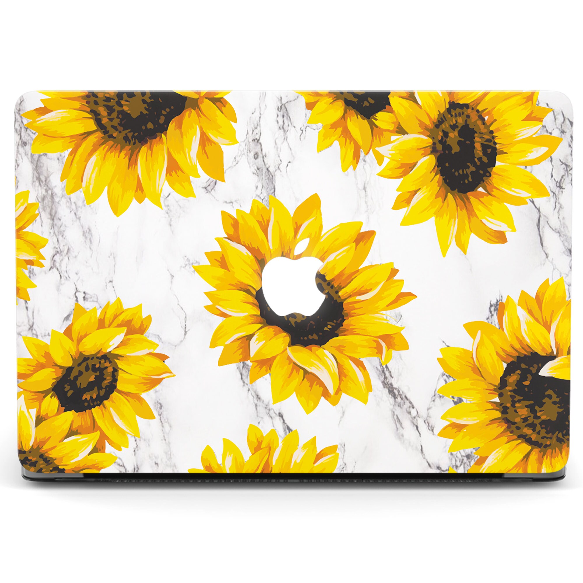 Marble Macbook Skin Sunflower Laptop Cover 13 inch MacBook Etsy