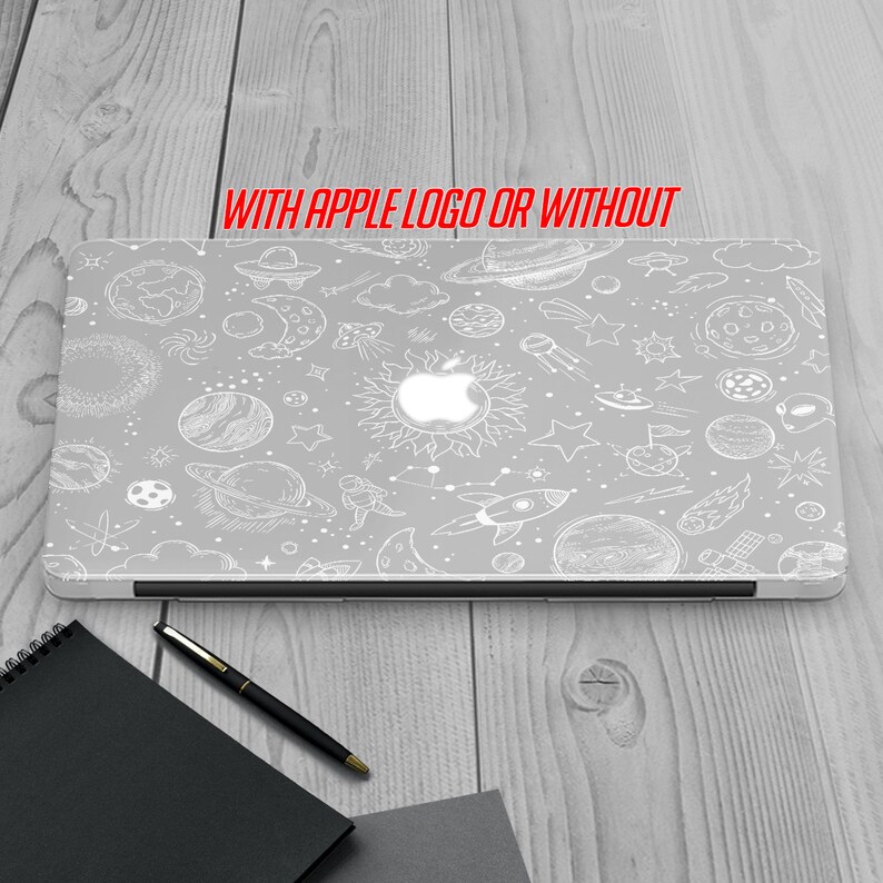 Clear MacBook Case Stars Celestial MacBook Air 13 Case Black White Planets MacBook Pro 13 A2289 Case 2020 Macbook Pro 16 Case Stars Macbook