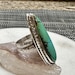 Long Turquoise Ring - Etsy