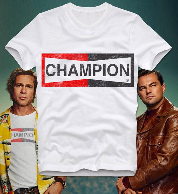 champion t shirt once upon a time in hollywood