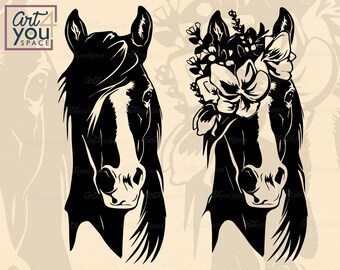 Free Free 315 Floral Horse Svg Free SVG PNG EPS DXF File