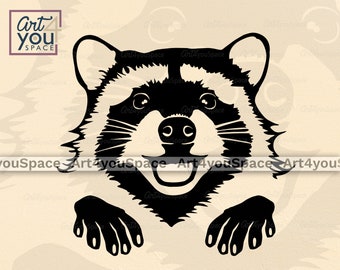 Download Raccoon Svg Etsy