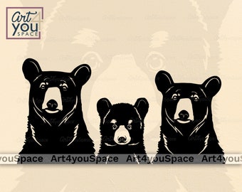 Download Black Bear Svg Etsy