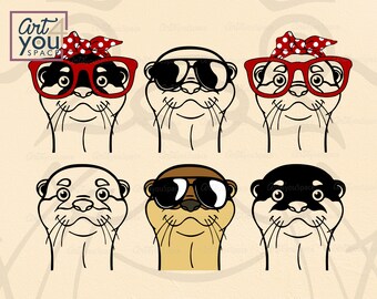 Download Otter Svg Etsy