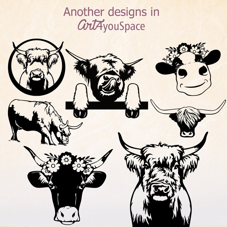 Download Cute Cow head bandana svg Heifer headband svg file for ...