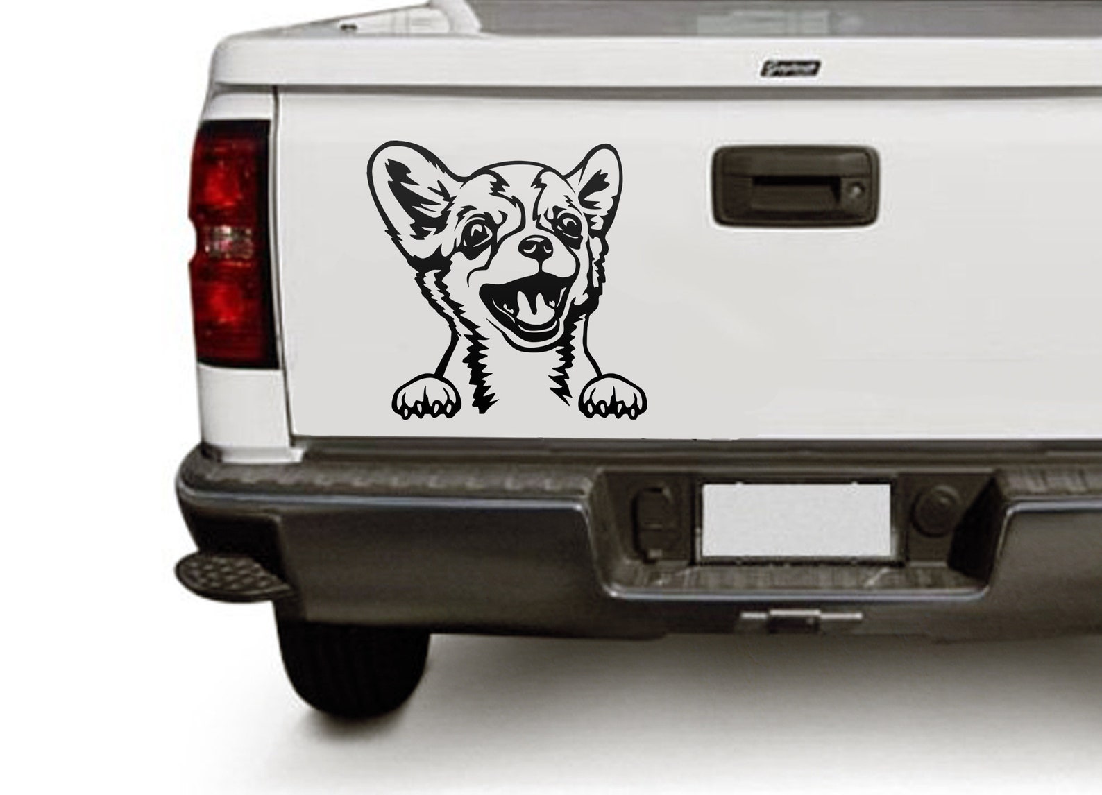 Download Chihuahua mom SVG Dog Cricut project Funny peeking pet ...