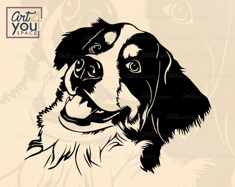 Free Free 170 Bernese Mountain Dog Svg SVG PNG EPS DXF File