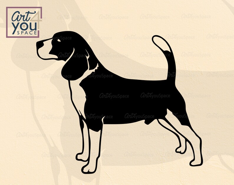 Download Beagle svg Dog svg files for cricut Download clipart Face ...