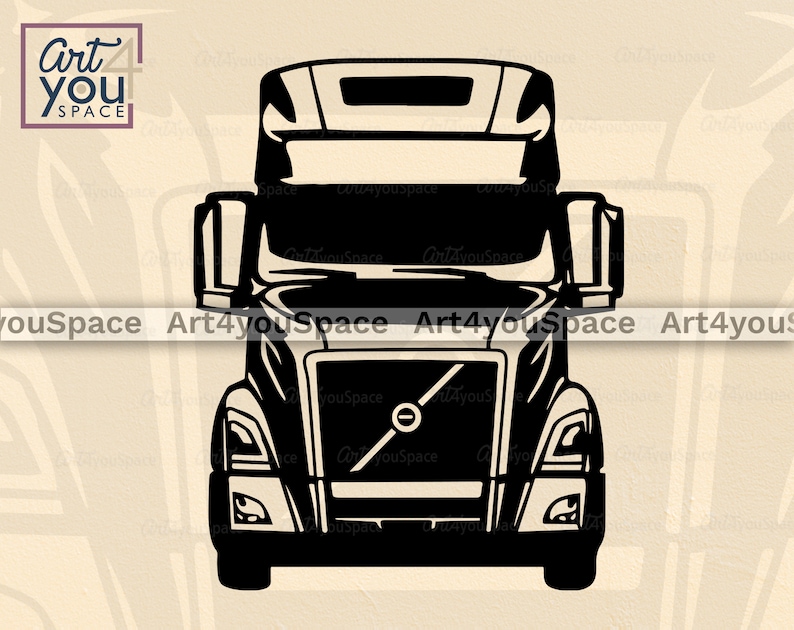 Free Free 130 Semi Truck Front View Svg SVG PNG EPS DXF File