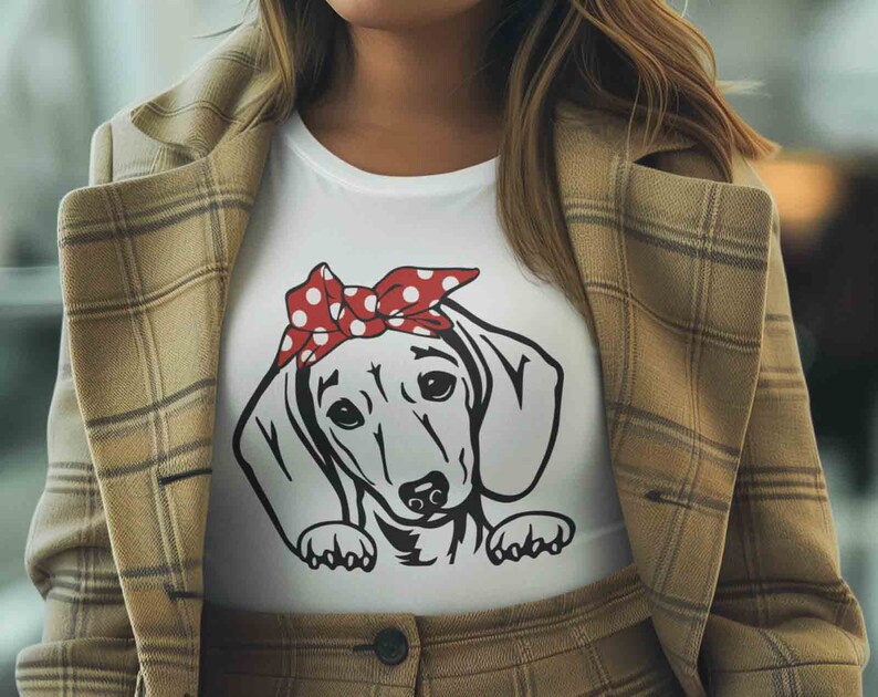 Miniature Dachshund  Svg Cricut