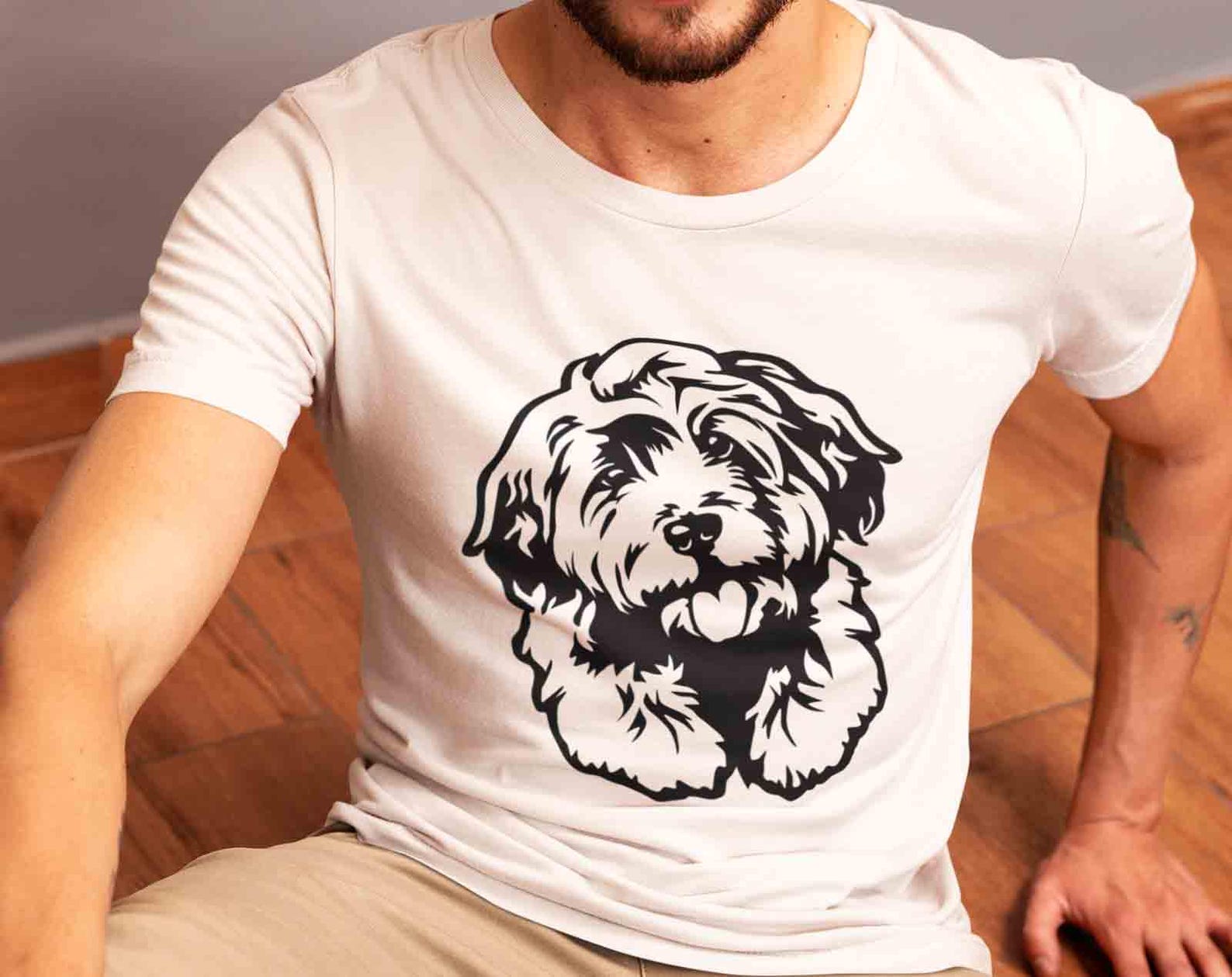 Cockapoo Cricut Cockapoo Dog SVG Cricut, Cute Puppy Clipart, Download PNG, Breed Vector ...