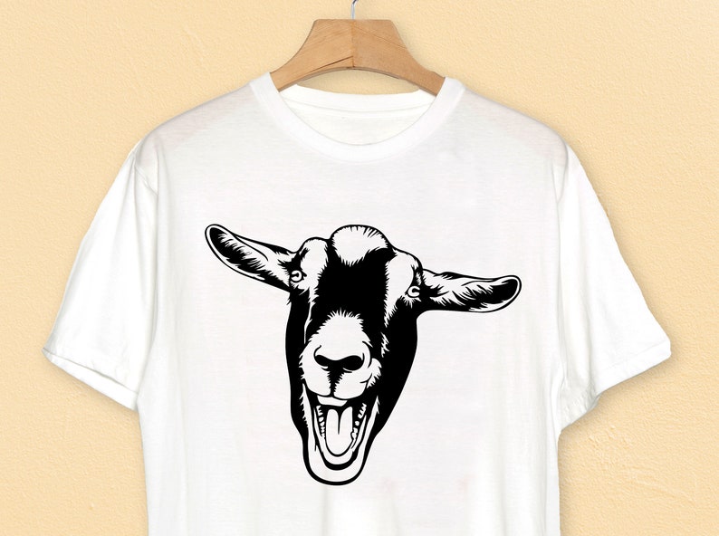 Download Goat head svg cricut clipart farm animal funny face ...