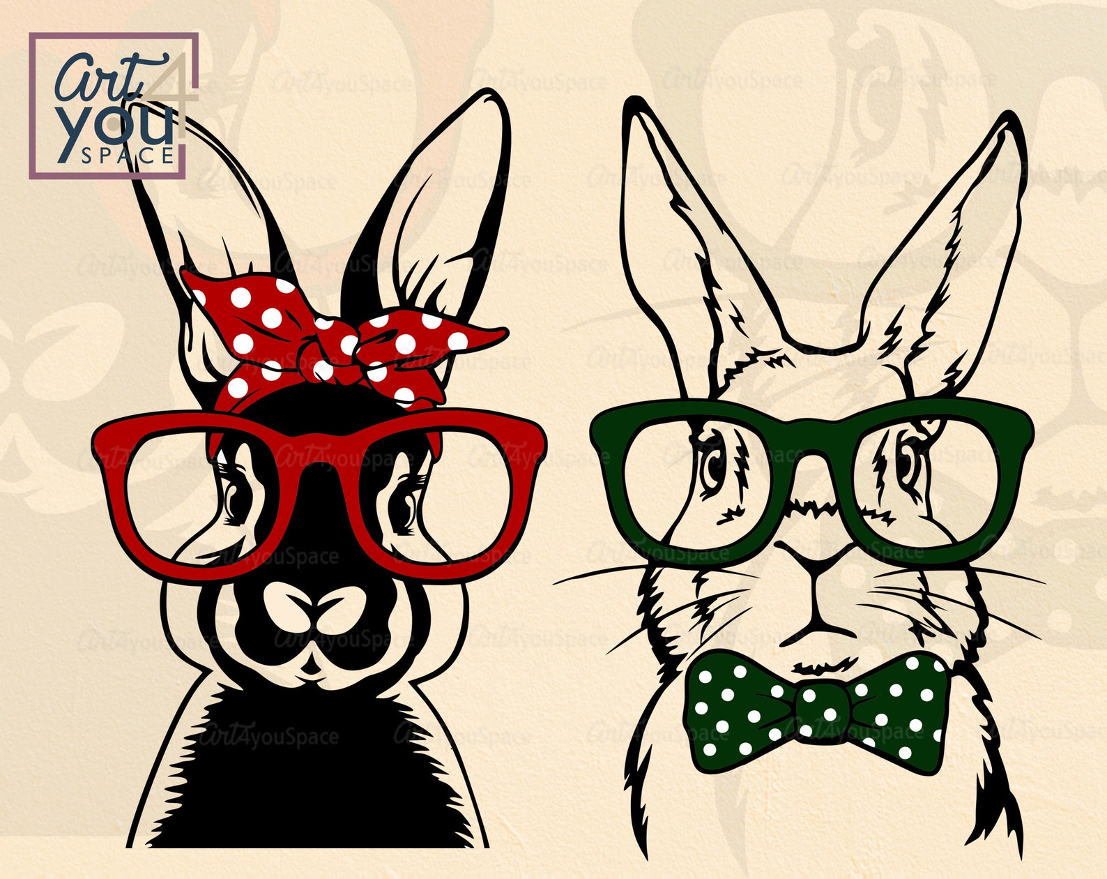Free Free Bunny Glasses Svg 875 SVG PNG EPS DXF File