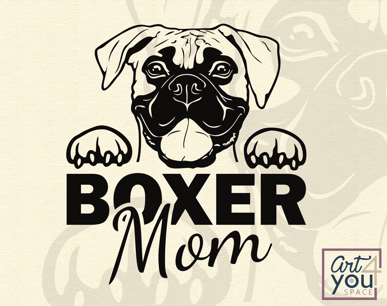 Download Dog Mom Cute Boxer Svg Animal Face Funny Printable Dog Breed Vector Head Shirt Svg Cricut Peeking Download Dxf Png Clipart Pet Portraits Art Collectibles Efp Osteology Org