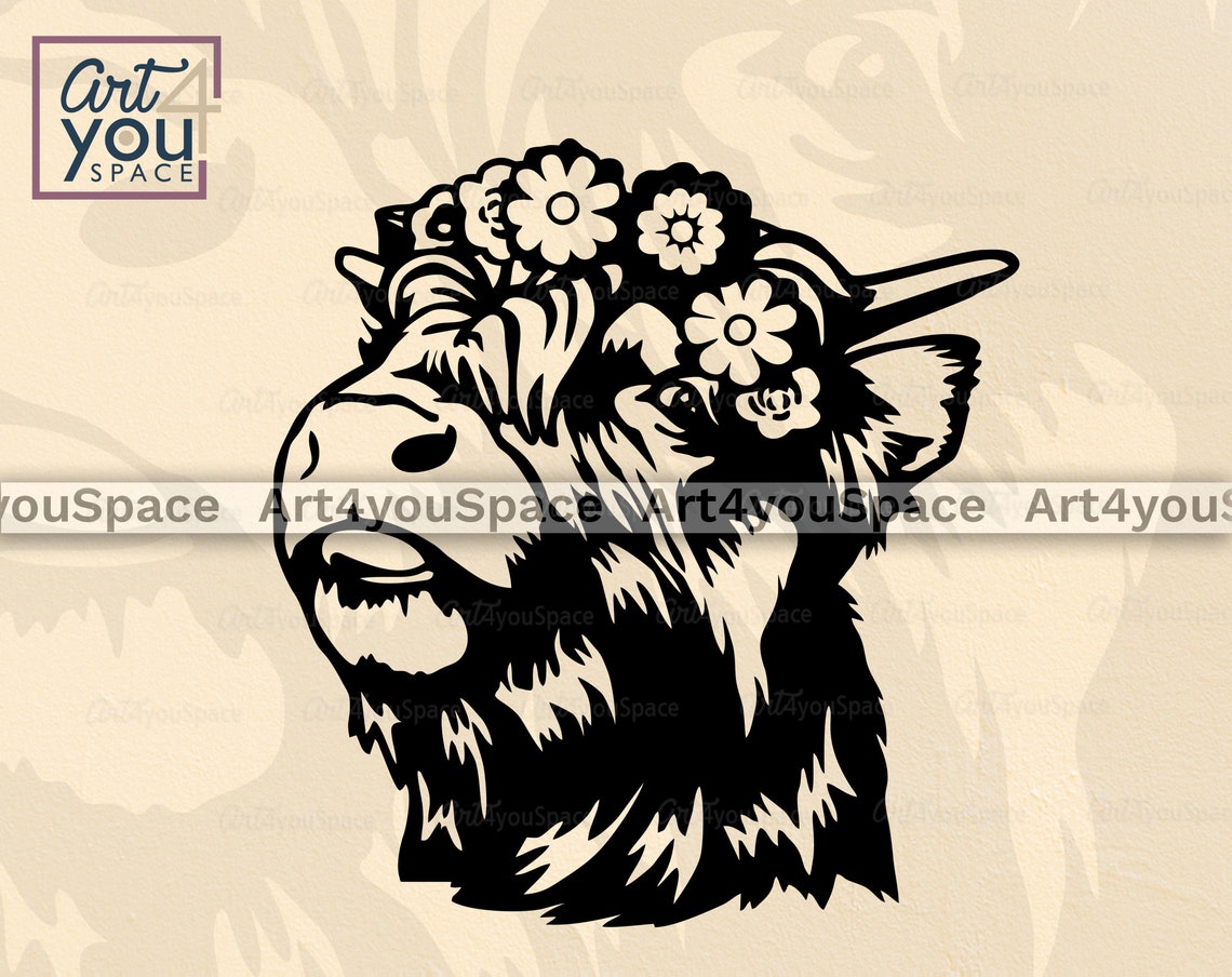 Free Free 95 Cricut Highland Cow Svg SVG PNG EPS DXF File