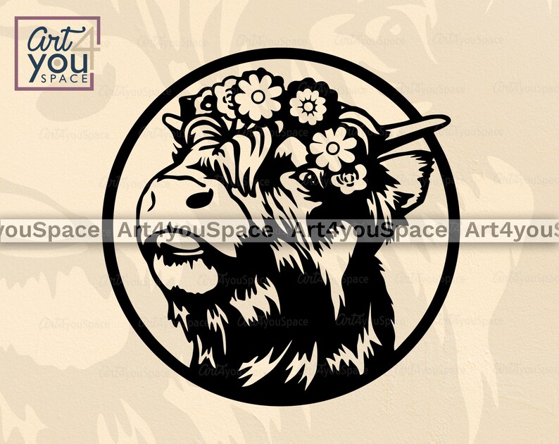 Free Free 259 Cricut Highland Cow Svg SVG PNG EPS DXF File