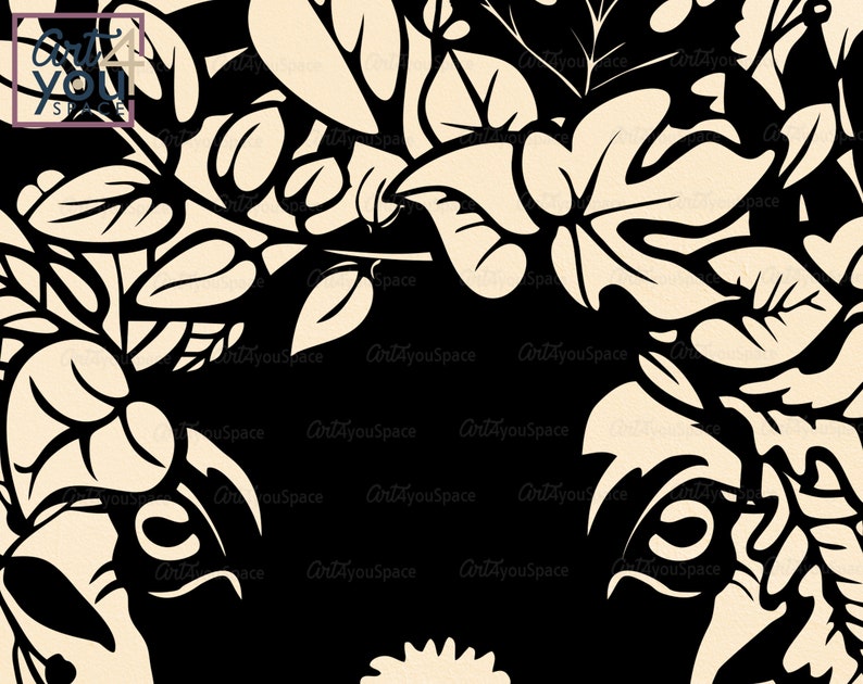 Download Goat svg fall svg floral wreath leaves headband farm | Etsy