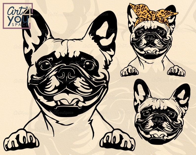 Download French Bulldog SVG dog svg files for cricut funny frenchie ...