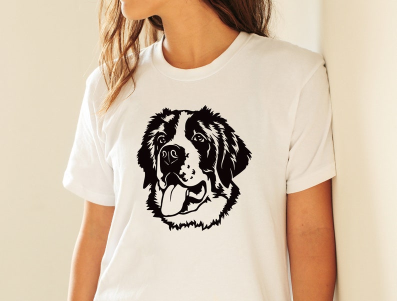 Download Saint Bernard Dog Svg files for Cricut funny pet face ...