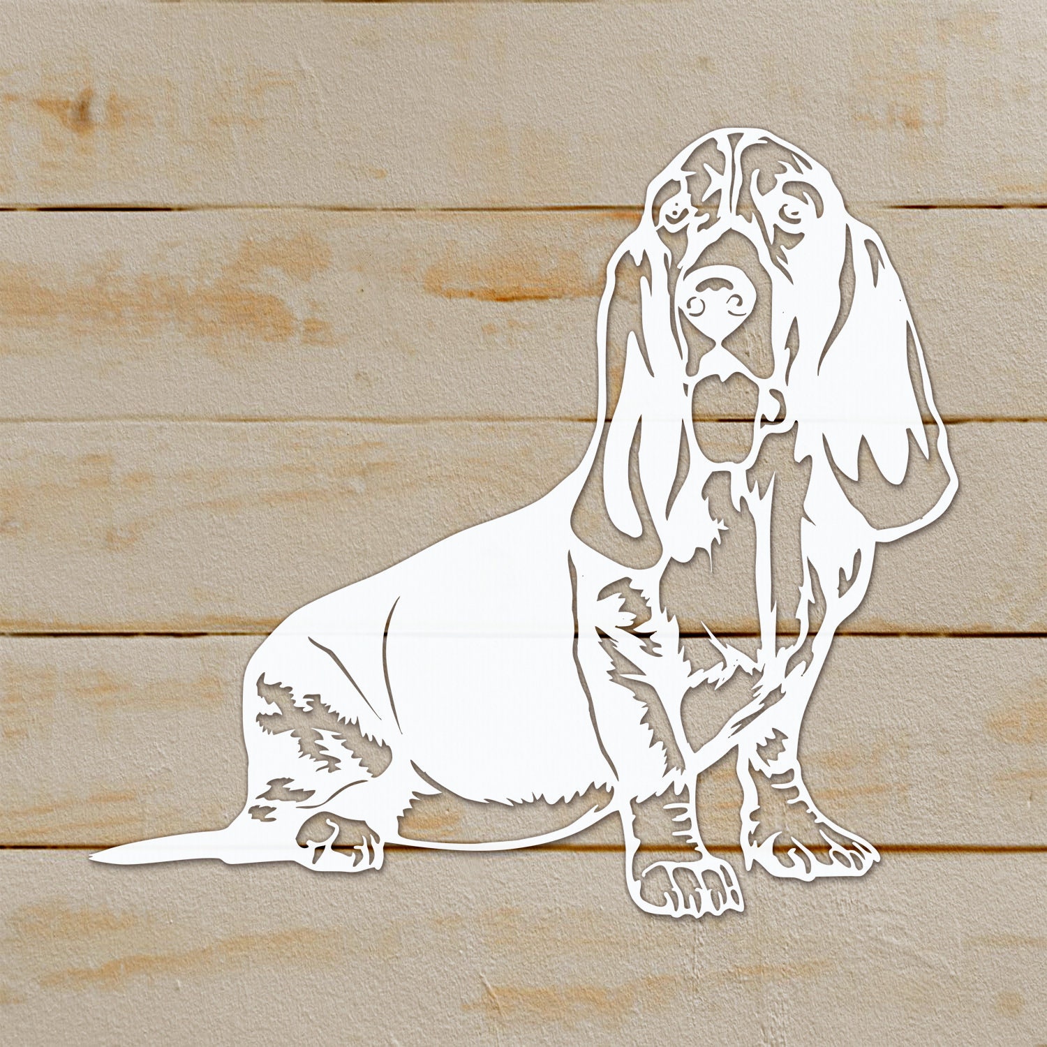 Basset Hound Svg Dog Svg Cricut Cute Pet Face Clipart Head Etsy