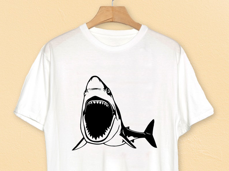 Download Shark svg svg file for cricut ocean fish mascot Clipart | Etsy