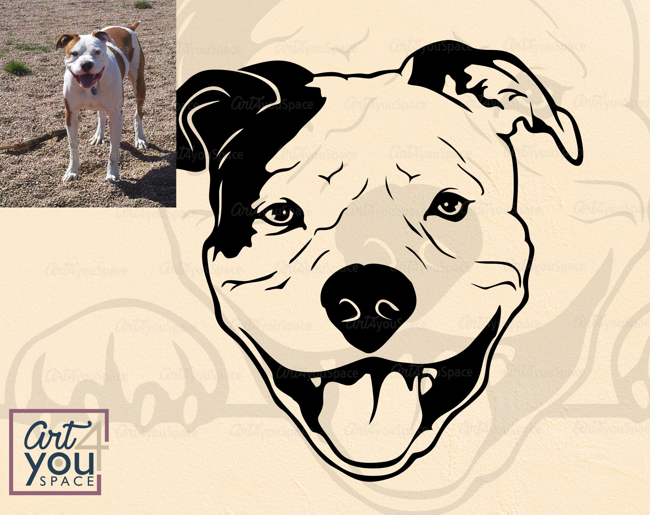 American Bully SVG