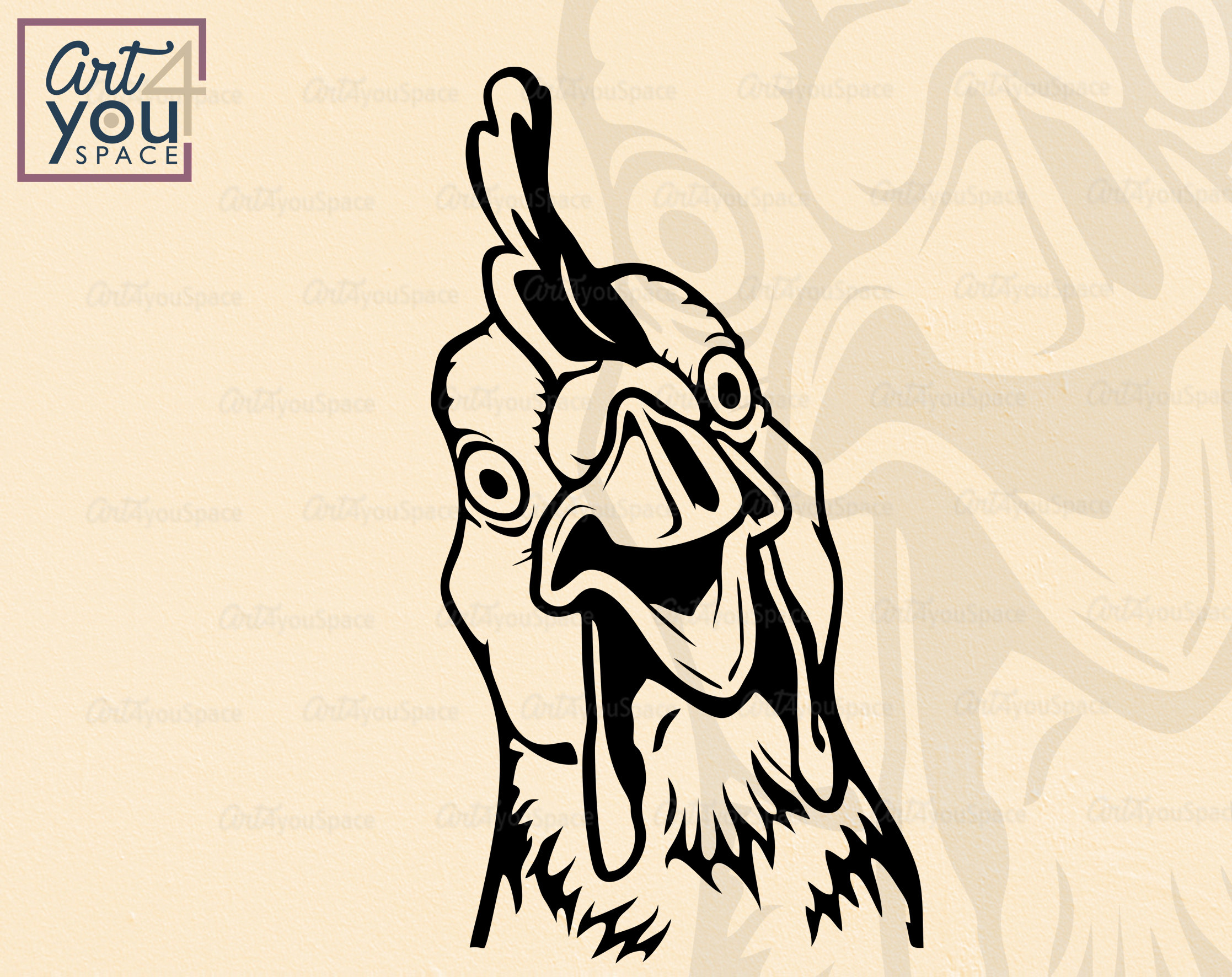 Chicken Svg Rooster clipart Cricut Funny hen Cock Fowl Etsy