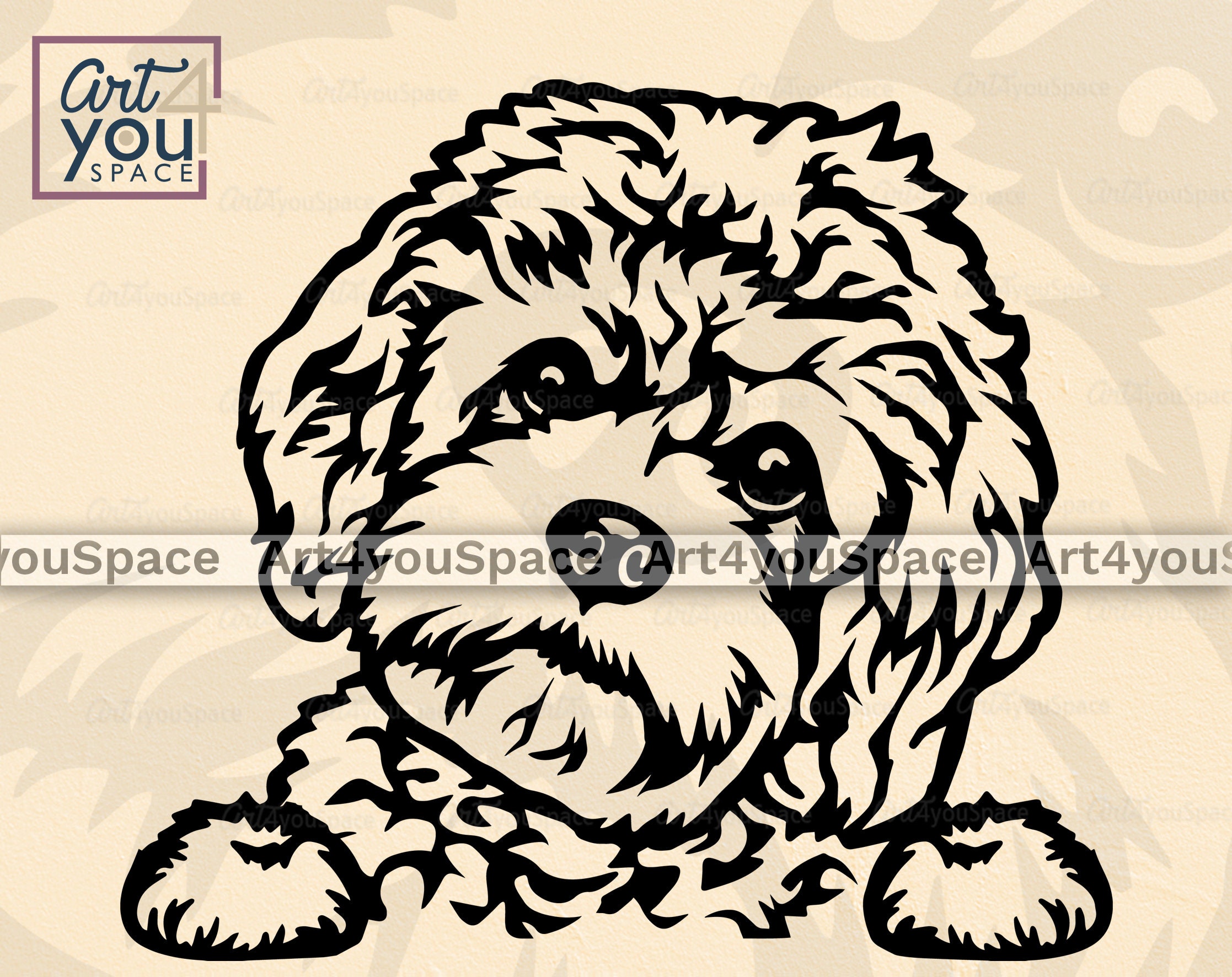 Cavapoo Svg Dog SVG File Cricut Cute Puppy Clipart Download - Etsy UK