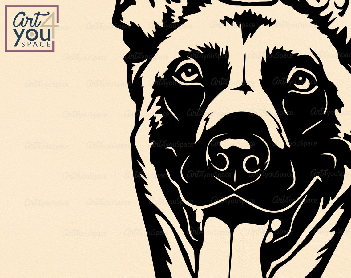 Belgian malinois svg dog svg file for cricut funny Face | Etsy