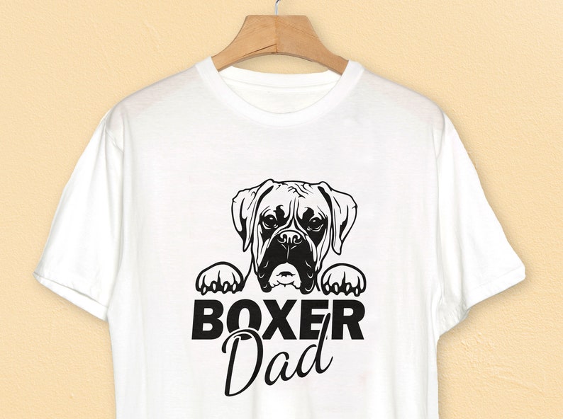Download Boxer dog svg Dog breed Boxer dad cute animal face head | Etsy