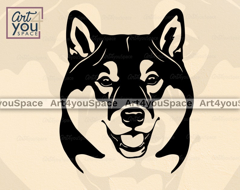 Download Shiba Inu SVG dog clipart mom dad Cricut vector image Dog ...