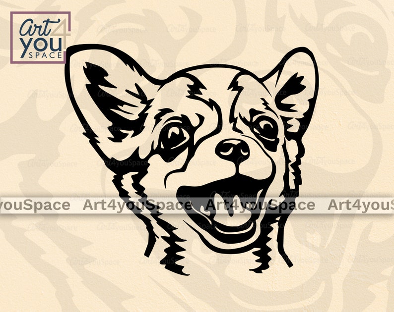 Download Chihuahua mom SVG Dog Cricut project Funny peeking pet ...