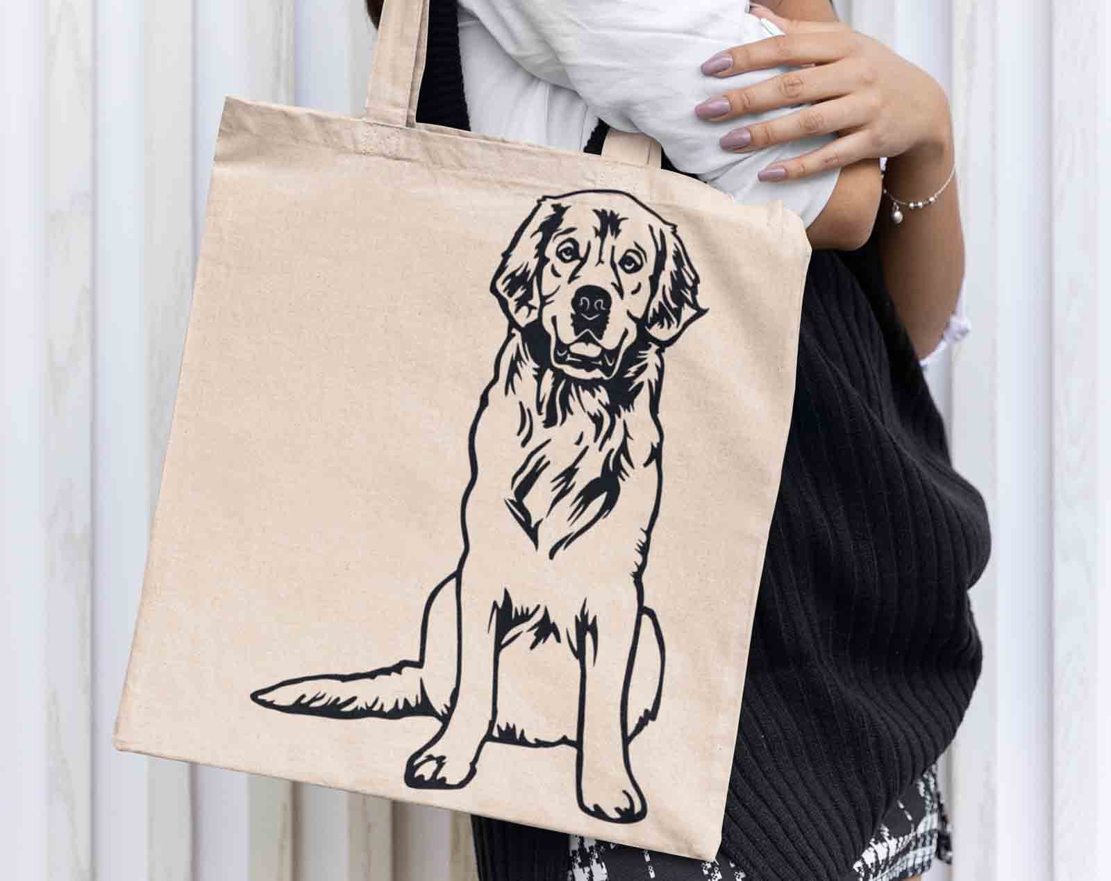 Golden Retriever SVG, Goldie Clipart, hond svg-bestanden voor Cricut,  grappig, afdrukbare kunst downloaden, vector, png dxf gravure, liegen,  lichaam, zitten - Etsy België, image size:1600x1269