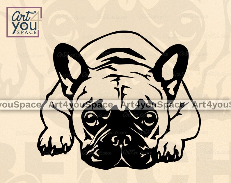 Download French Bulldog SVG Dog Svg Cricut Download Frenchie Mom | Etsy