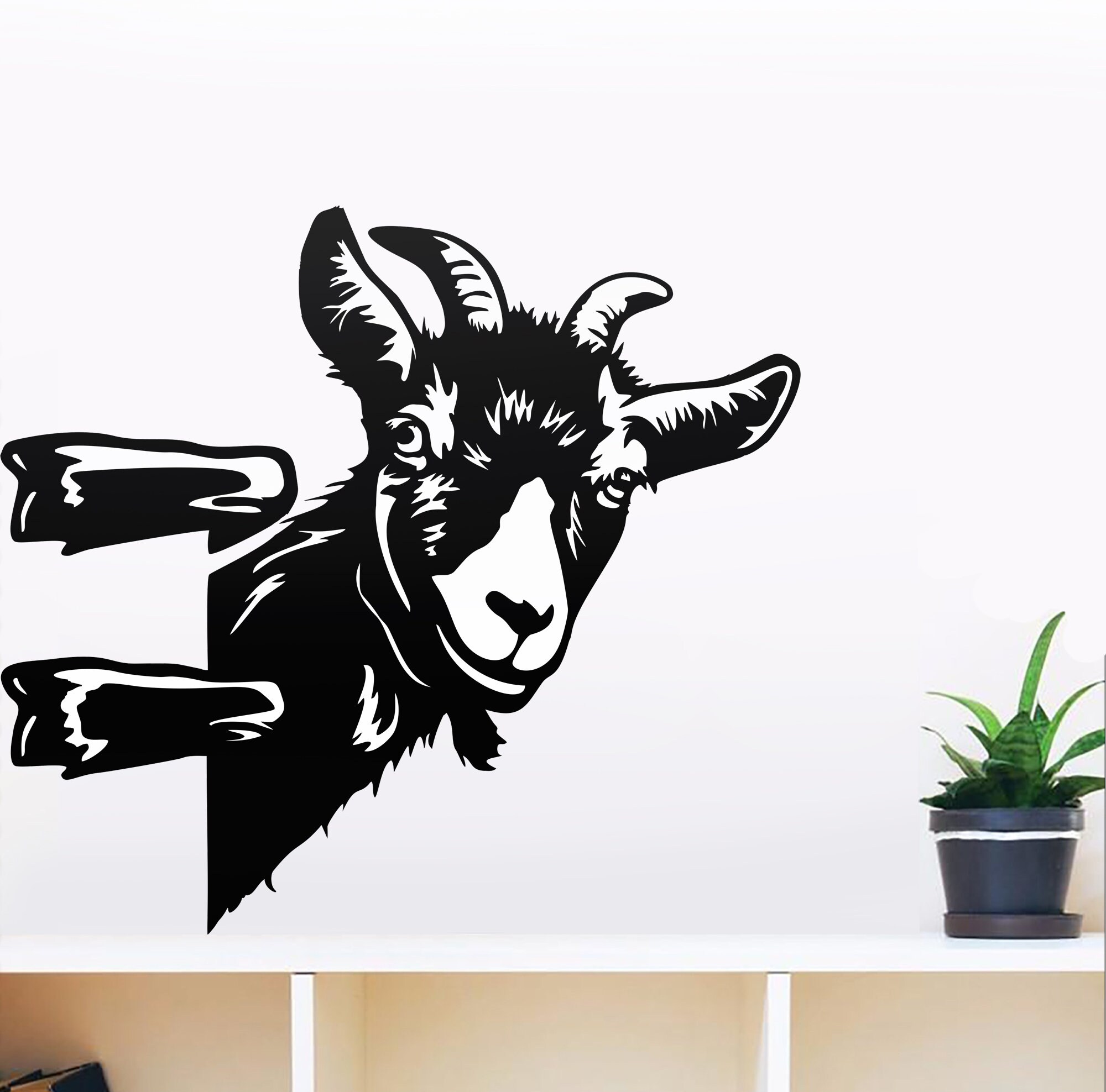 Goat Svg Files for Cricut Funny Farm Animal Face Clipart - Etsy Australia