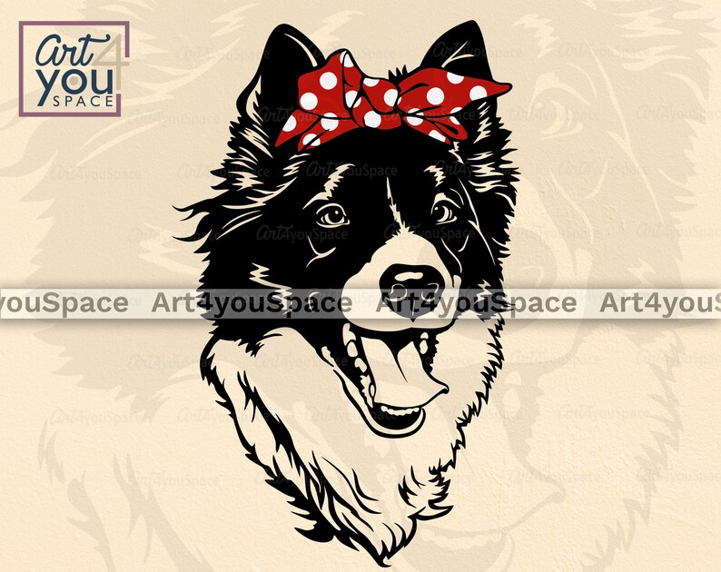 Download Border Collie bandana svg dog svg files for Cricut funny ...