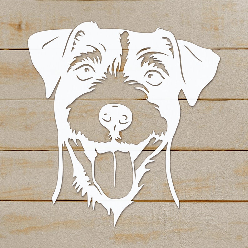 Download Jack russell terrier svg peeking dog svg cricut dog dxf | Etsy