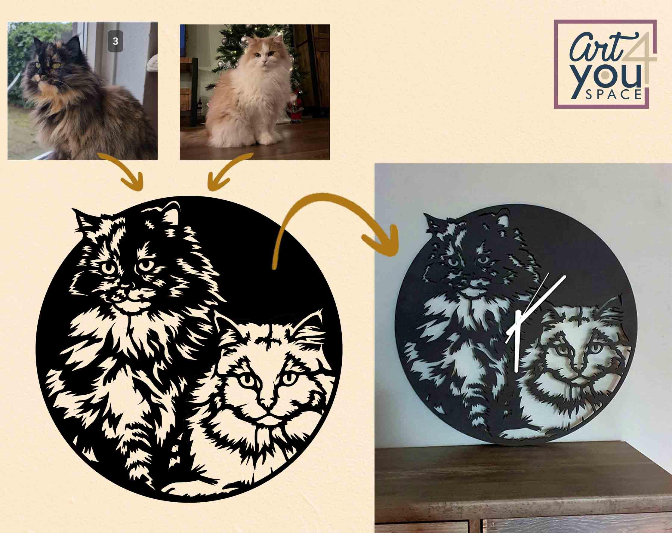 Custom Dog Svg, Vector Tracing, Photo to Svg, Personalized Pet Portrait ...