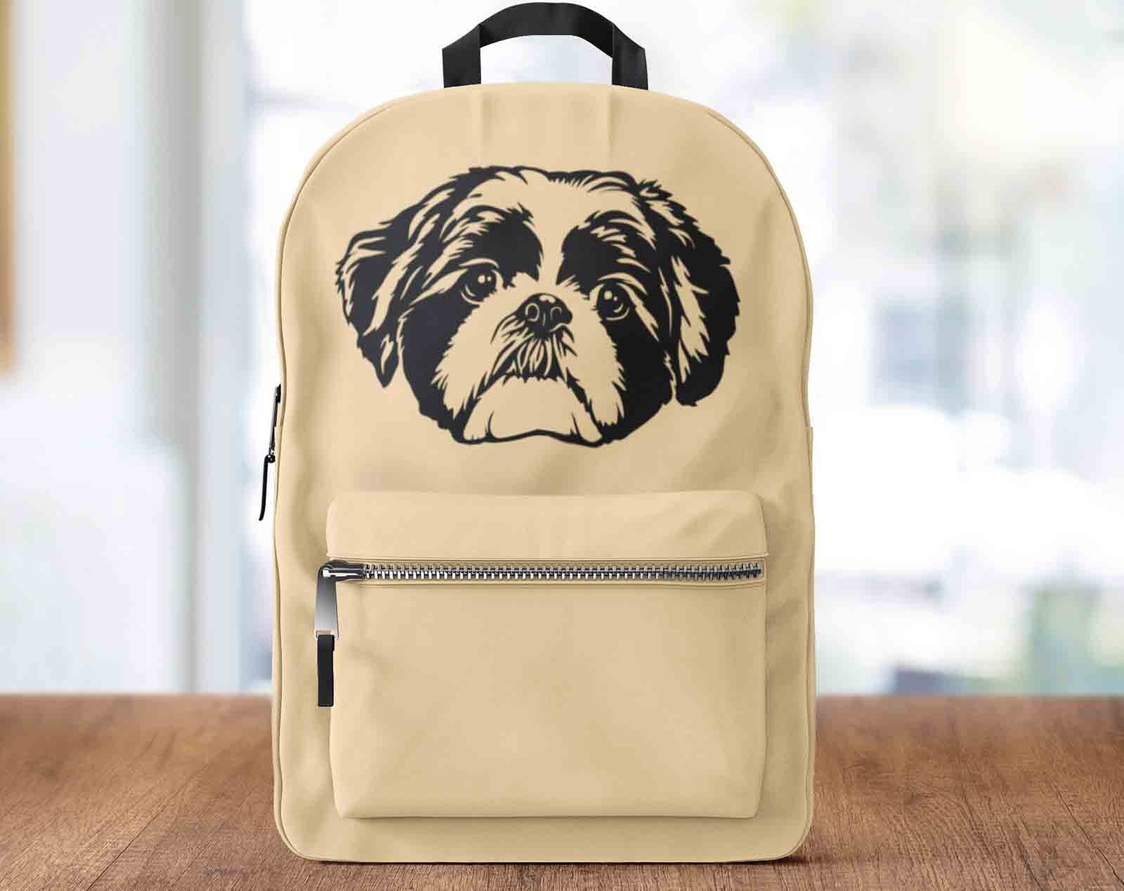 Shih Tzu Svg, Dog SVG File for Cricut, Cute Face Clipart, Breed ...