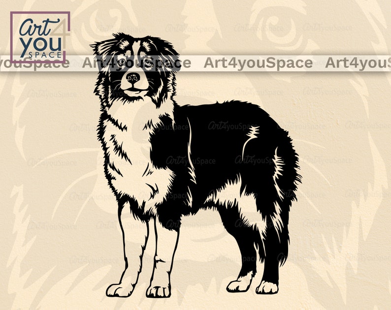 Download Australian shepherd svg Dog Svg files for cricut Aussie ...