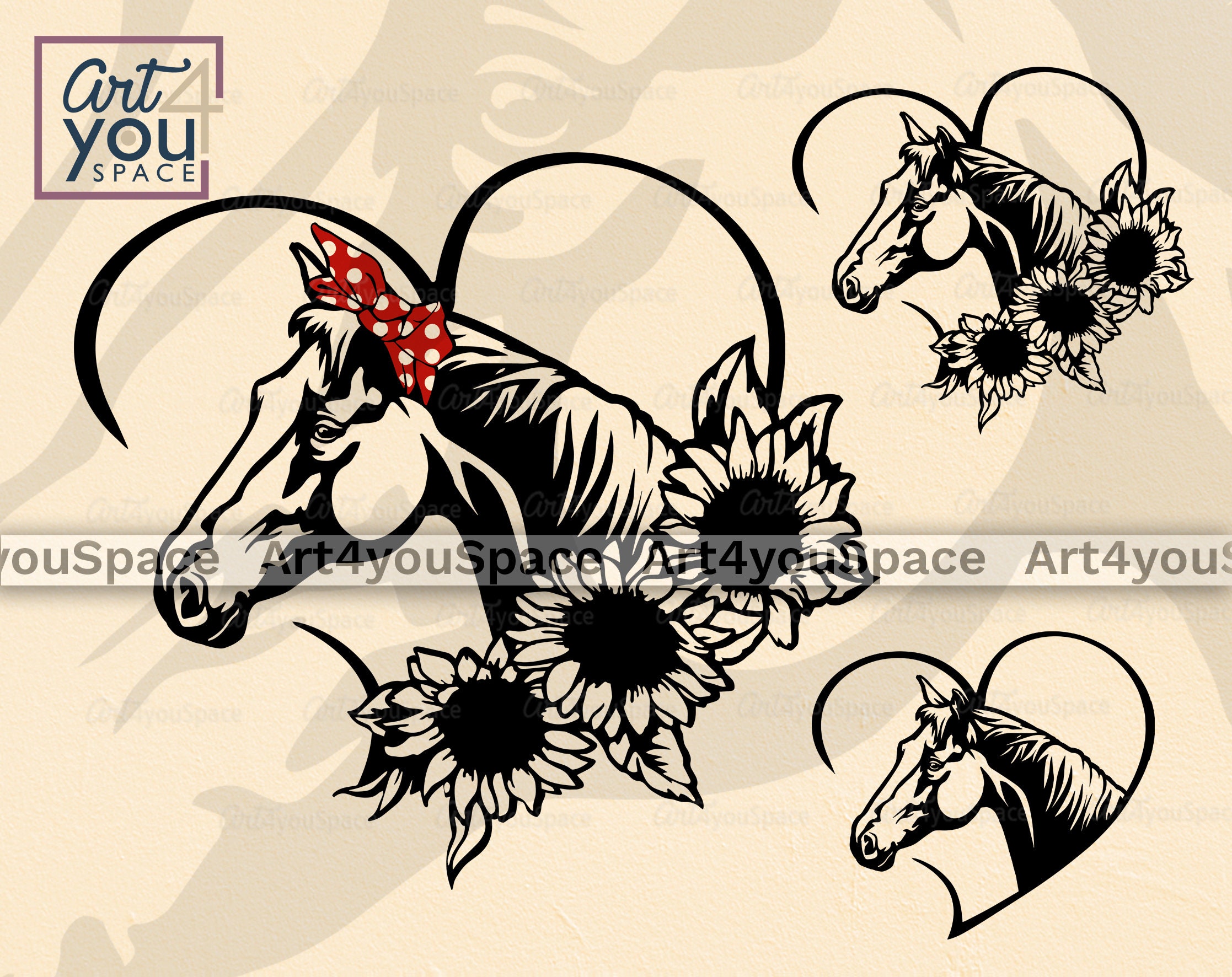 Free Free Horse Sunflower Svg 422 SVG PNG EPS DXF File