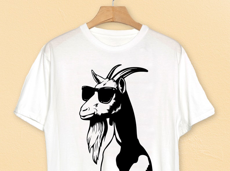 Download Goat with sunglasses svg files for cricut cool goat head ...