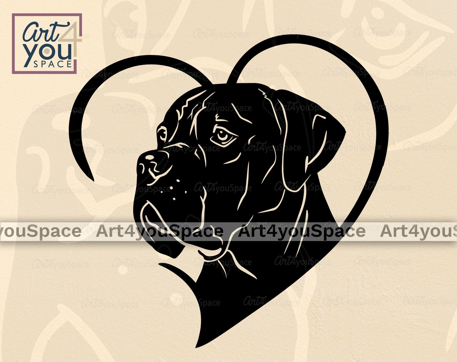 Cane Corso Svg Dog SVG File for Cricut Peeking Pet Face Etsy UK